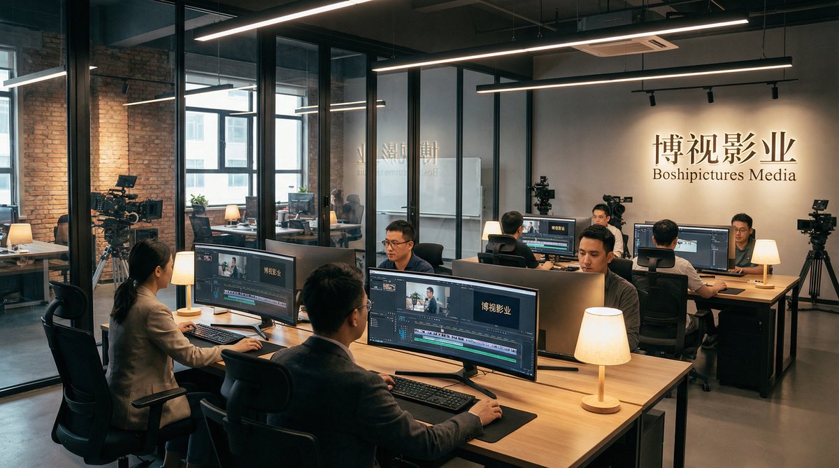 天台激战传媒公司办公室